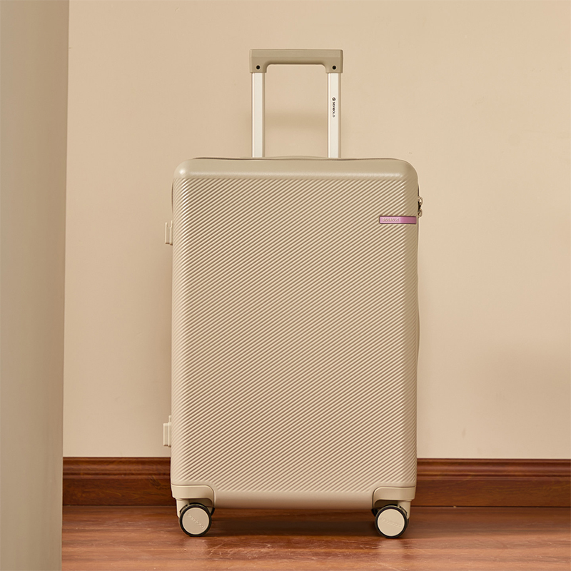Spinner Wheel Rolling Suitcase 20 Inch - 20-inch Carry-on Suitcase Multifunctional PC Unisex