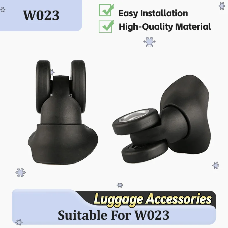 Silent Replacement Luggage Wheels - For W023 Luggage Wheel Repair Kit