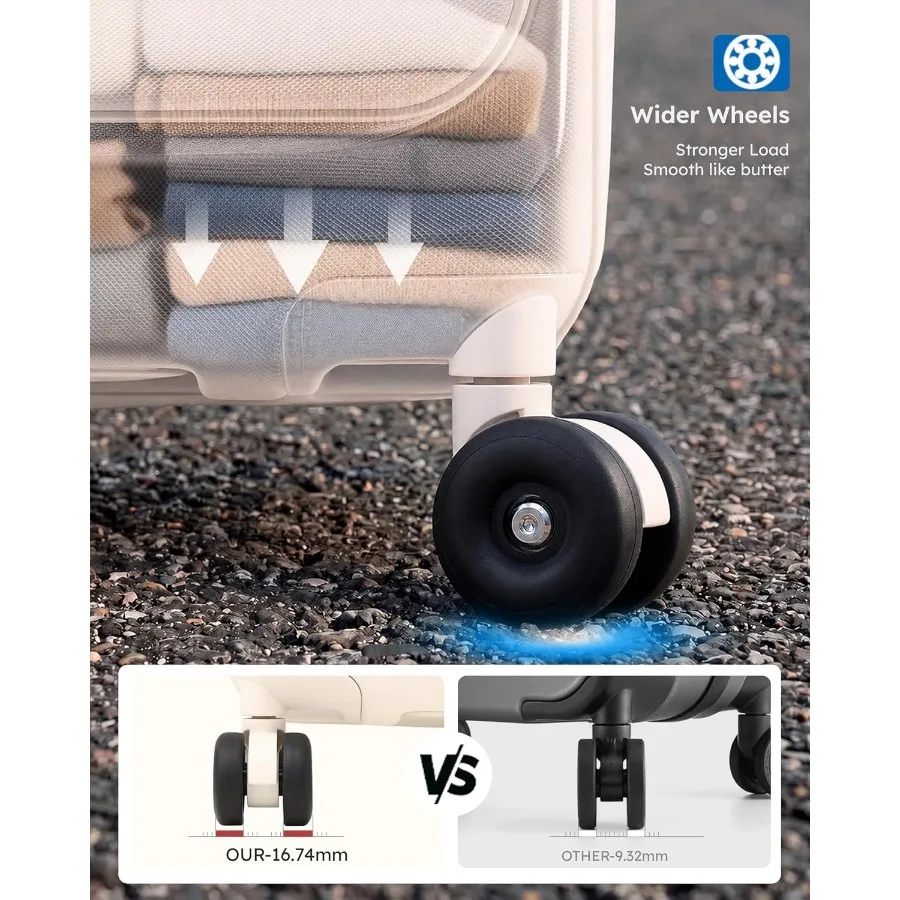 Top Opening Expandable Luggage - огляд і ціна Expandable Hard Shell Luggage Set