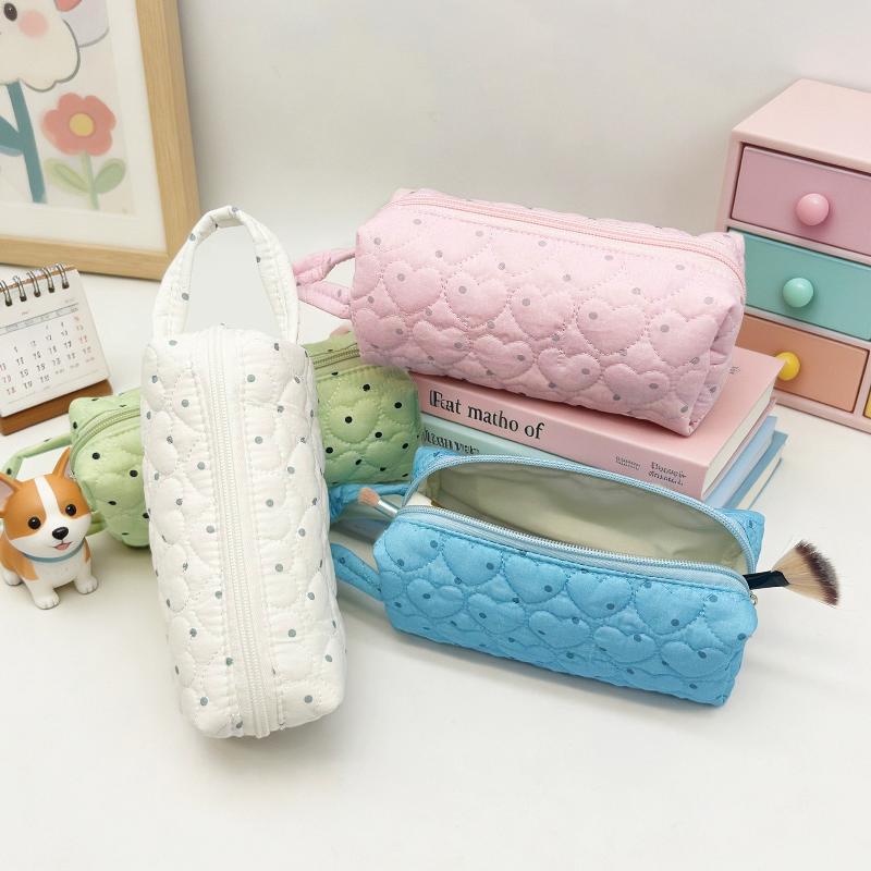 Portable Polka Dot Cosmetic Ba - огляд і ціна Cosmetic Bags