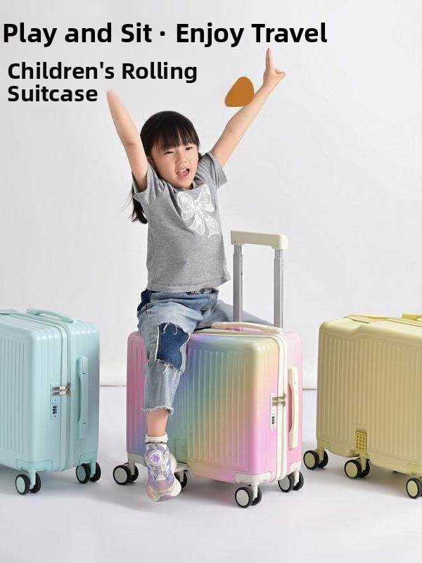 2026 New Children's Luggage Al - огляд і ціна Aluminum Frame Carry On Luggage