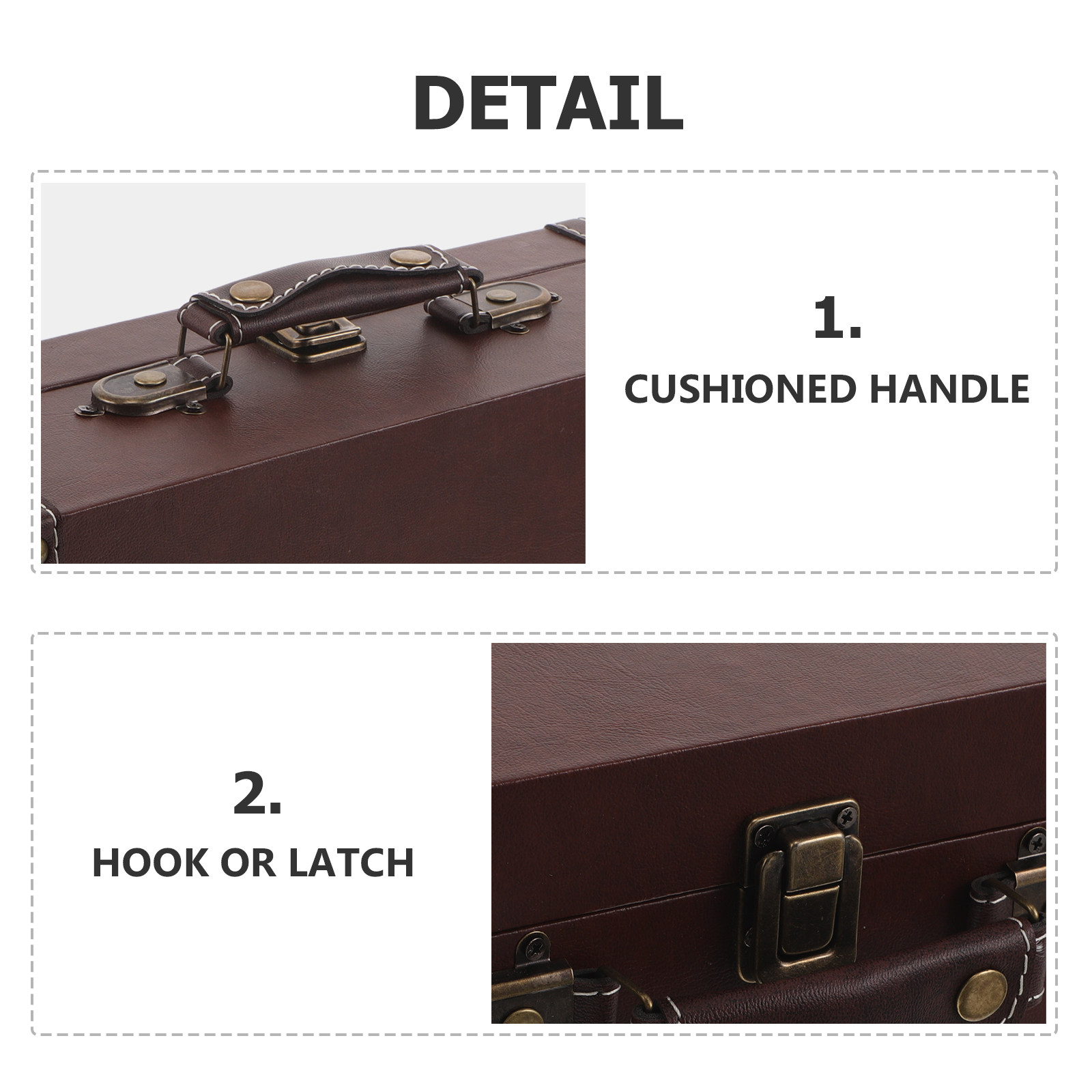 Wood Retro Storage Box Vintage - огляд і ціна Retro Vintage Trunk Suitcase