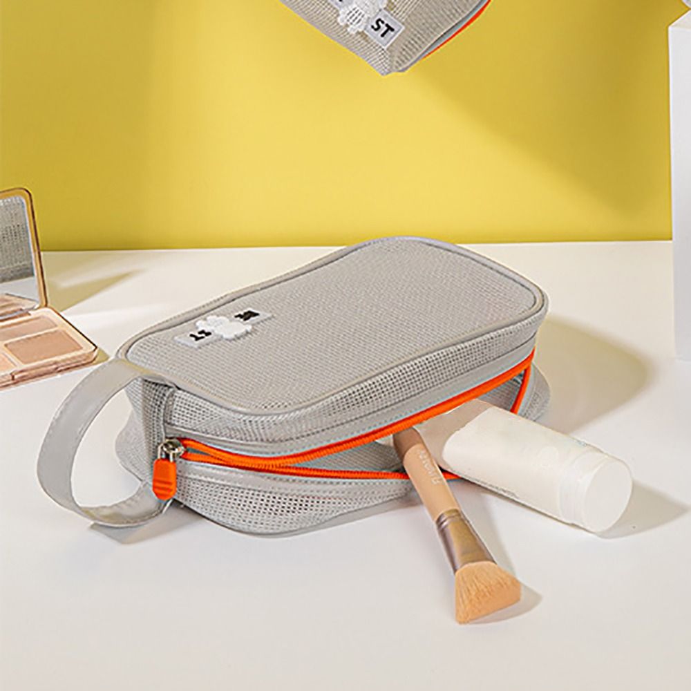 Durable Mesh Makeup Bag With H - огляд і ціна Cosmetic Bags