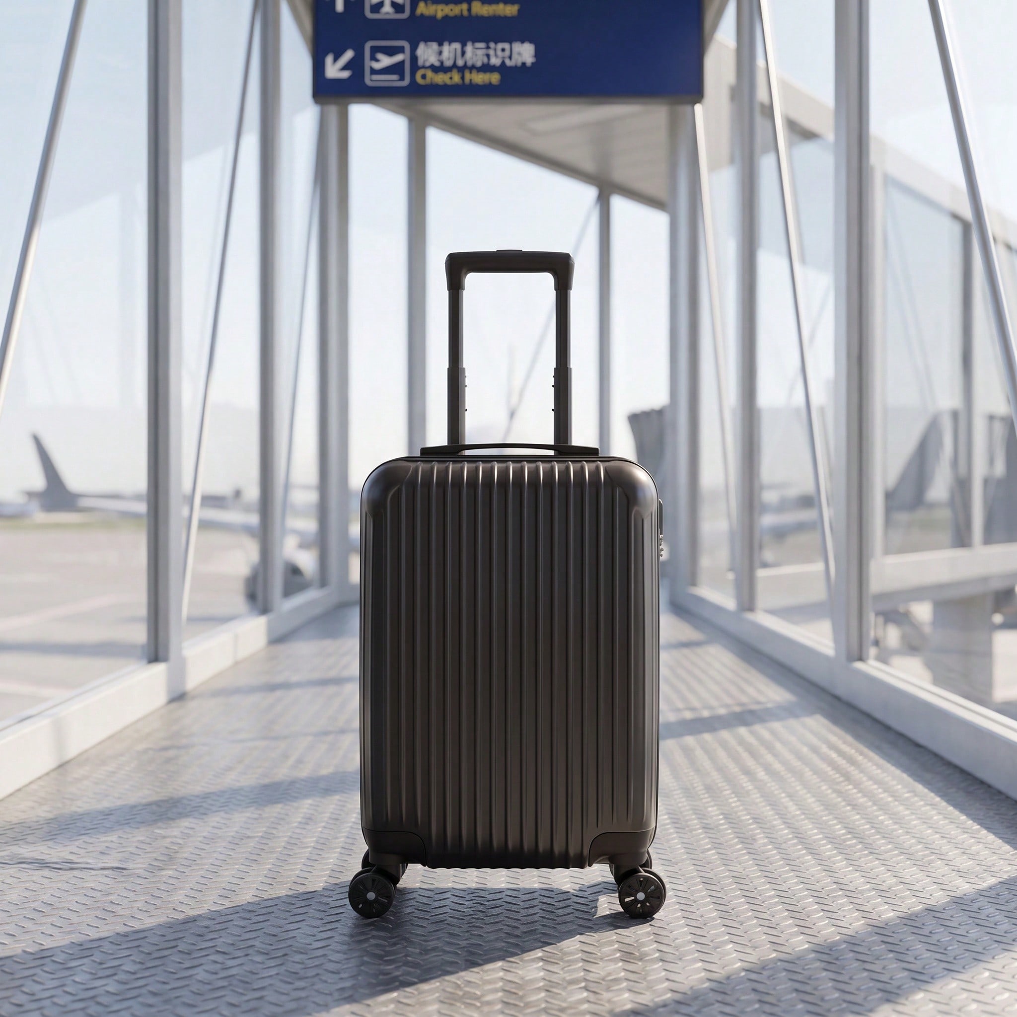 20 Inch ABS Hardside Carry On  - огляд і ціна Cabin Size Lightweight Travel Trolley