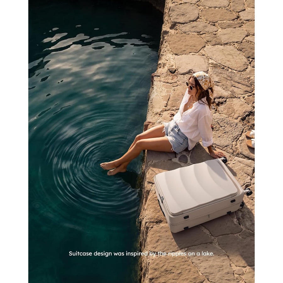 Top Opening Expandable Luggage - огляд і ціна Expandable Hard Shell Luggage Set