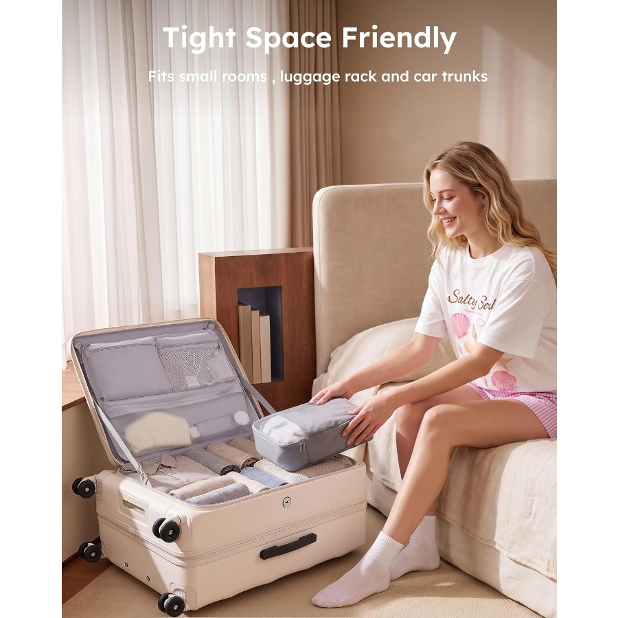 Top Opening Expandable Luggage - огляд і ціна Expandable Hard Shell Luggage Set