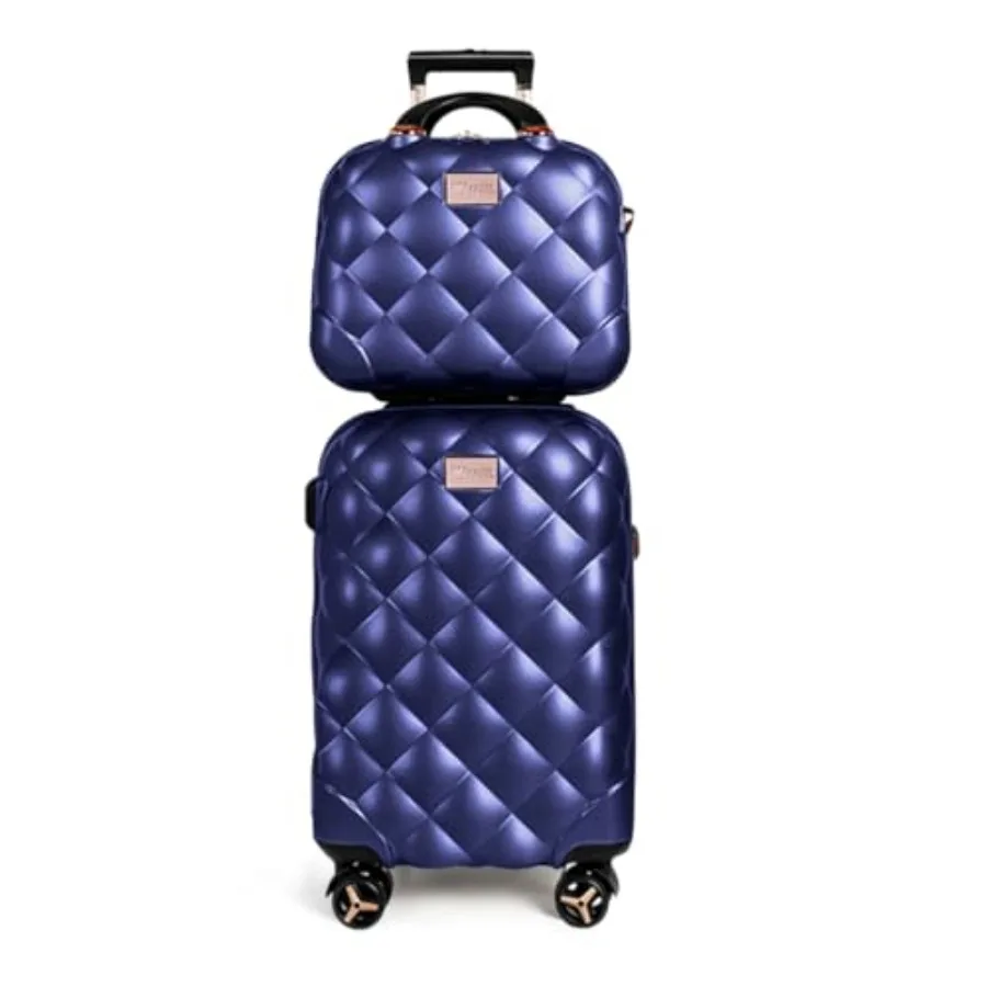 2-Piece Set 14/20in Carry On L - огляд і ціна Expandable Hard Shell Luggage Set