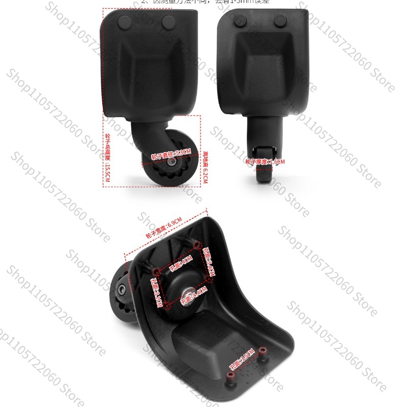 For BW042# Replacement Luggage - огляд і ціна Silent Replacement Luggage Wheels