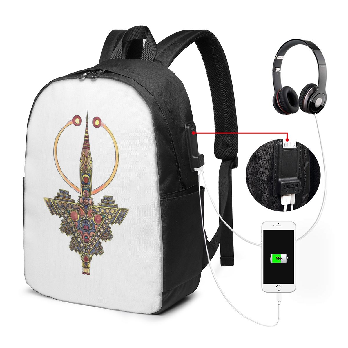 Kabyle Jewelry Amazigh Morocco - огляд і ціна Travel Bags